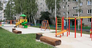 Благоустройство детской площадки во дворе от 1944 руб. в Верхнем Уфалее