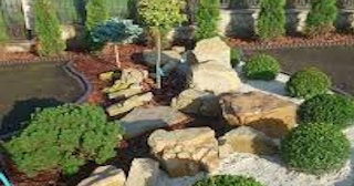 Ландшафтный дизайн в восточном стиле в Верхнем Уфалее в октябре